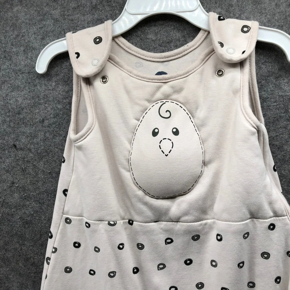 Nested Bean Zen Sack Classic Sleep Sack Baby 6-15M M Ivory White